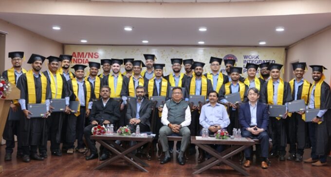 AM/NS India Leads Capability Building with BITS Pilani,Celebrates Graduation of First MBA Batch in Manufacturing Management