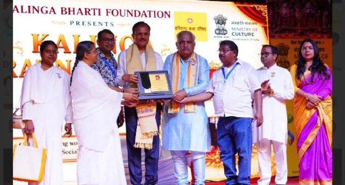 ବିଶ୍ୱ ରେକର୍ଡ ଅଧିକାରୀ ଡ଼ଃ ପଙ୍କଜ କୁମାର ଜେନା ଦିଲ୍ଲୀରେ ପାଇଲେ କଳିଙ୍ଗ ରତ୍ନ ସମ୍ମାନ