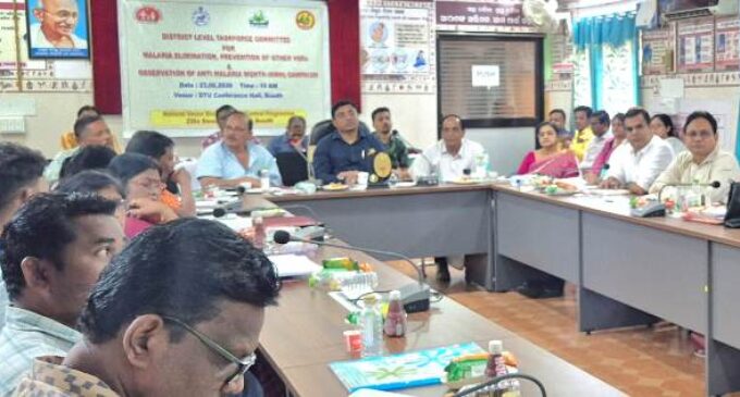ବୌଦ୍ଧରେ ସ୍ଵାସ୍ଥ୍ୟ ବିଭାଗର ମ୍ୟାଲେରିଆ ନିରାକରଣ ଓ ମହିଳା ଶିଶୁ ବିକାଶ ବିଭାଗ ସମନ୍ଵୟ ବୈଠକ ଅନୁଷ୍ଠିତ
