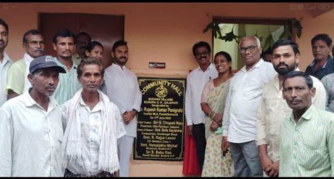 ଗଜପତି : ବୁଦୂରା ଗ୍ରାମରେ କୋଠ ଗୃହର ଶୁଭ ଉଦଘାଟନ କଲେ ବିଧାୟକ