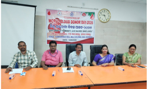 World Blood Donor Day Observed in Khordha:- A Celebration of Humanity, Hope and the Lifesaving Spirit of Voluntary Blood Donation