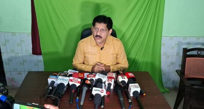 ଜିଲ୍ଲା ବିଜେଡି ପକ୍ଷରୁ ଜୁନ ୫ ତାରିଖରେ ପ୍ରତିବାଦ ସଭା, ଖବରଦାତା ସମ୍ମିଳନୀରେ ଜଣେଇଲେ ଜିଲ୍ଲା ସଭାପତି