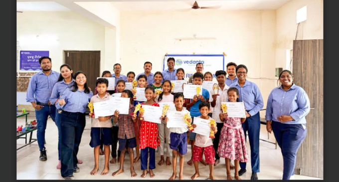 Vedanta aluminium engages over 600 students through summer camps in Jamkhani, Ghogharpalli