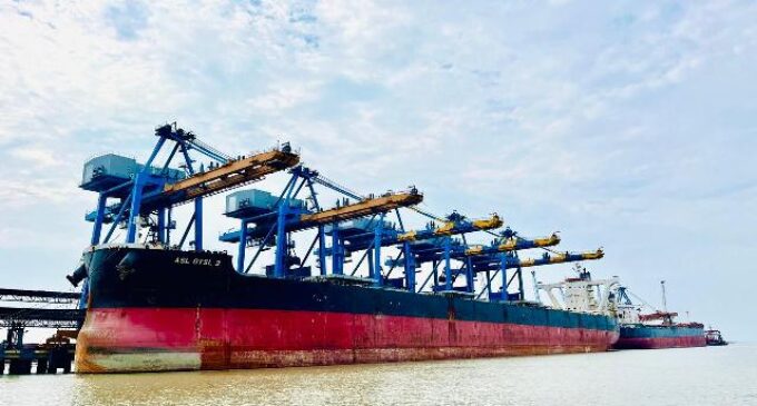 Historic Milestone: Dhamra Port Sets Double National Record in Dry Bulk Cargo