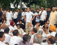 Delhi protest crackdown: Rahul Gandhi refuses to end protest outside PM’s house, talks with Centre inconclusive
