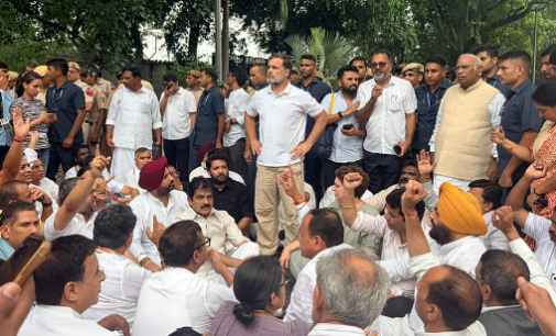 Delhi protest crackdown: Rahul Gandhi refuses to end protest outside PM’s house, talks with Centre inconclusive