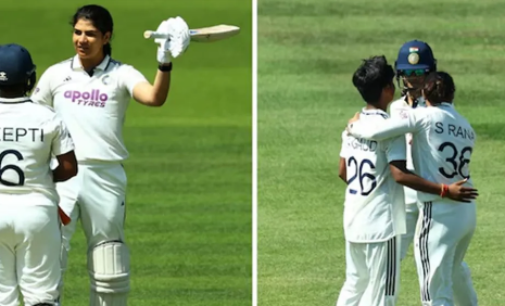 History at Home of Cricket: India win first-ever women’s Test at Lord’s