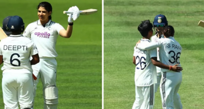 History at Home of Cricket: India win first-ever women’s Test at Lord’s