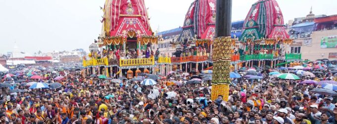 Lord Jagannath embarks on sacred Rath Yatra as Puri turns into an ocean of faith and spirituality