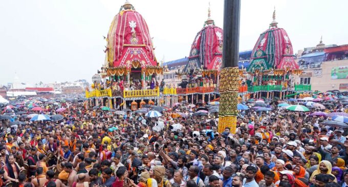 Lord Jagannath embarks on sacred Rath Yatra as Puri turns into an ocean of faith and spirituality
