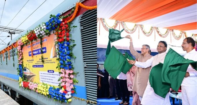 Daily Berhampur-Udhna Amrit Bharat Express launched, boosting Odisha’s rail connectivity