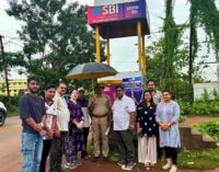 କର୍ତ୍ତବ୍ୟରତ ଟ୍ରାଫିକ ପୁଲିସ କର୍ମଚାରୀଙ୍କୁ ରୋଟାରୀ କ୍ଳବ ପକ୍ଷରୁ ଛତା ବଣ୍ଟନ