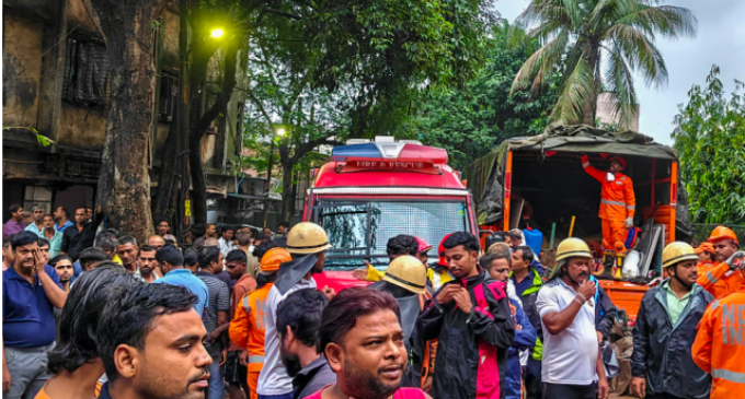 Eight killed as residential building collapses in Bhiwandi; five still feared trapped under debris
