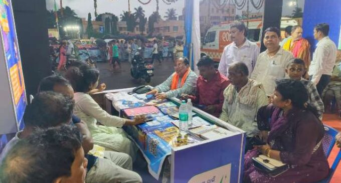 Crowds Gather at TPCODL Solar Awareness Stall During Puri Rath Yatra