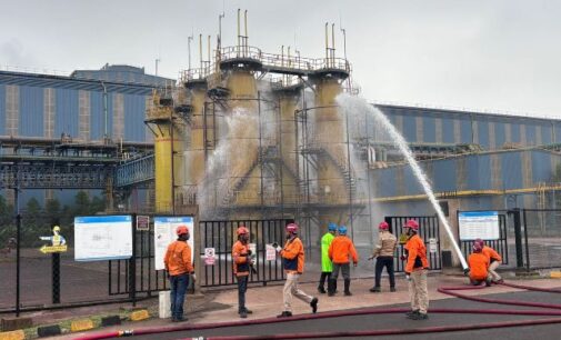 Full-scale on-site mock drill on fire safety preparedness organized at Tata Steel Kalinganagar