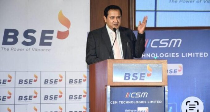 CSM Technologies rings in a historic milestone with Mainboard Listing on BSE, NSE