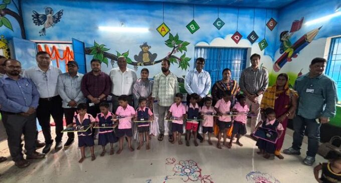Neelachal Ispat Nigam Dedicates New Aanganwadi Kendra to Residents of Kantipur Village