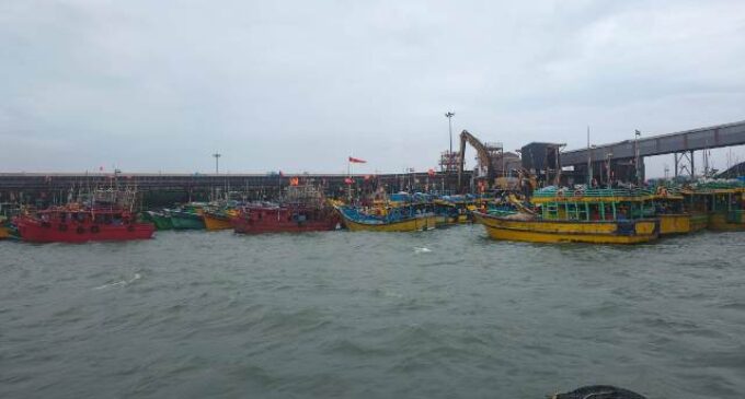 Paradip Port Coordinates Emergency Shelter for Andhra Pradesh Fishing Boats Amid Cyclonic Weather