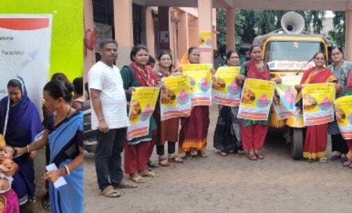 AM/NS Portssupports Pulse Polio campaign in Paradeep