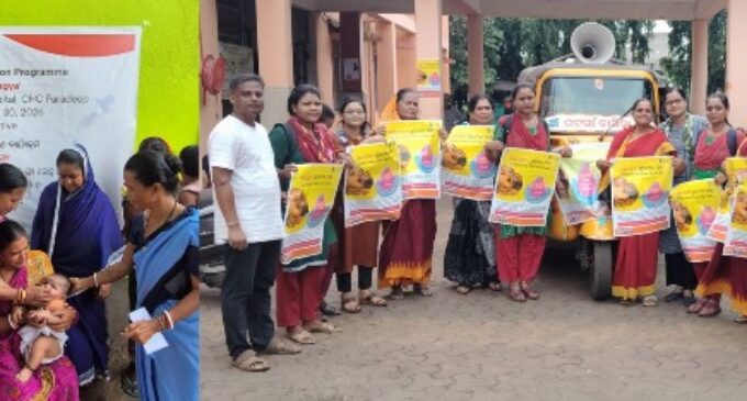 AM/NS Portssupports Pulse Polio campaign in Paradeep