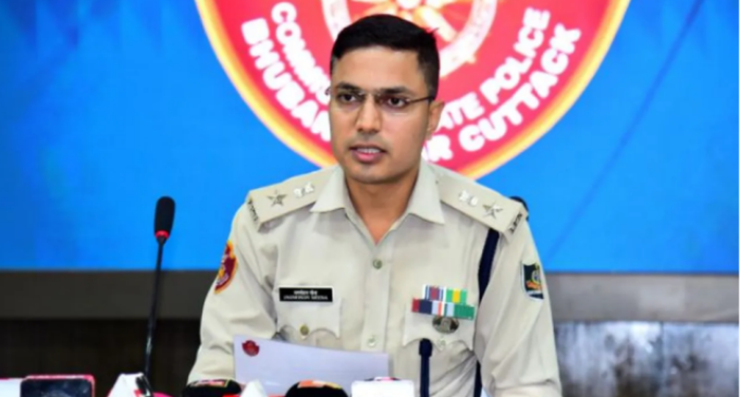 ଭୁବନେଶ୍ୱର ଡିସିପି ଜଗମୋହନ ମୀନାଙ୍କ ଇସ୍ତଫା