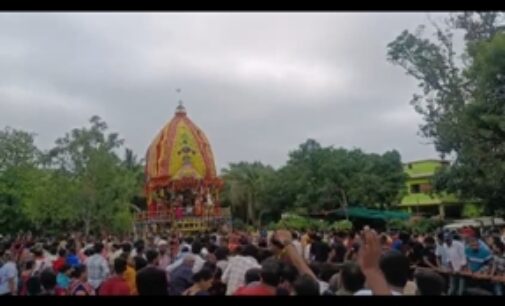 ଶ୍ରୀ ଶ୍ରୀ ଅନନ୍ତ ପୁରୁଷୋତ୍ତମ ଦେବଙ୍କ ପବିତ୍ର ଘୋଷଯାତ୍ରା ଶାନ୍ତି ଶୃଙ୍ଖଳାର ସହ ସମାପନ