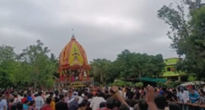 ଶ୍ରୀ ଶ୍ରୀ ଅନନ୍ତ ପୁରୁଷୋତ୍ତମ ଦେବଙ୍କ ପବିତ୍ର ଘୋଷଯାତ୍ରା ଶାନ୍ତି ଶୃଙ୍ଖଳାର ସହ ସମାପନ