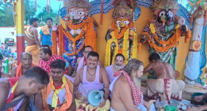 ଶ୍ରୀ ଶ୍ରୀ ଅନନ୍ତ ପୁରୁଷୋତ୍ତମ ଦେବଙ୍କ ବାହୁଡ଼ା ଯାତ୍ରା ଶାନ୍ତି ଶୃଙ୍ଖଳାର ସହ ସମାପନ