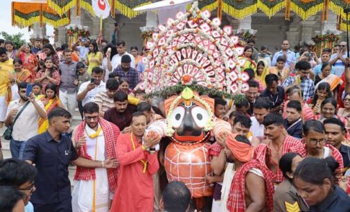 Naveen Jindal Joins Rath Yatra Celebrations in Angul