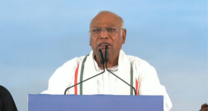 Congress following Vande Mataram version decided by Mahatma Gandhi, Patel: Kharge hits back at BJP