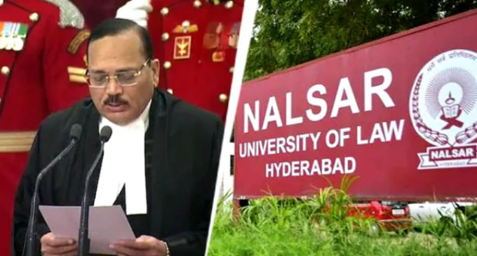 450 Hyderabad law university students oppose CJI’s convocation chief guest invite