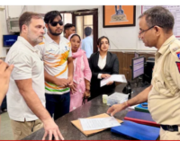 Cops file FIR on pellet gun victim’s complaint after Rahul Gandhi’s dharna