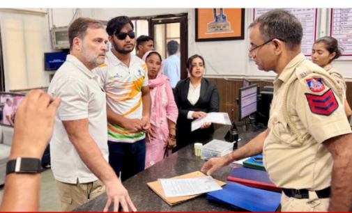 Cops file FIR on pellet gun victim’s complaint after Rahul Gandhi’s dharna