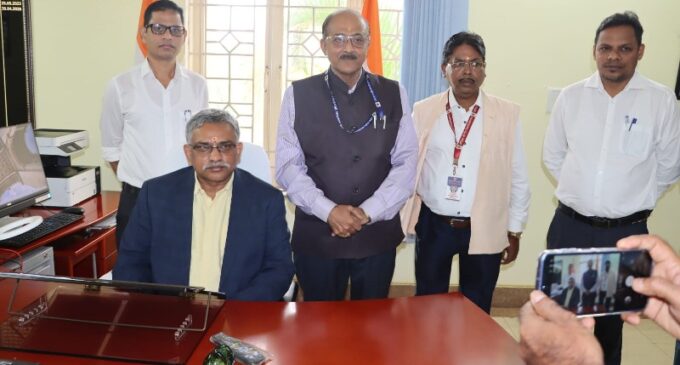 Scientist Ajit Kumar Shasany assumes charge as Vice-Chancellor of Central University of Odisha