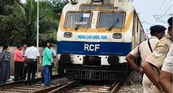 MEMU engine derails near Puri station, passengers escape unhurt