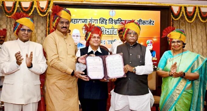 Enviable reward: Odisha’s  social reformer and educationist Achyuta Samanta receives 75th honorary doctorate