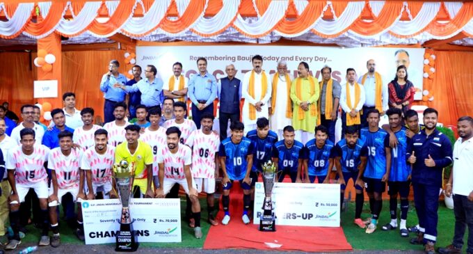 BFC Kuchinda Clinches O.P. Jindal Memorial Football Tournament 2026 in Anugola