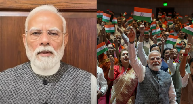 PM Modi shares new Instagram video; urges citizens to celebrate Independence Day with honour, pride