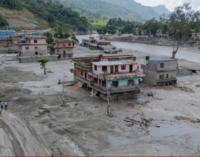 Lake burst in Tibet threatens fresh deluge in flood-hit Nepal after 475 deaths