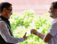 Rahul Gandhi vs Kiren Rijiju in fiery verbal duel over women’s quota bill