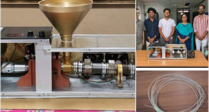 NIT Rourkela secures patent for extruder to make composite 3D-printing filaments