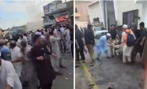 14 killed, 18 injured in suicide bombing outside Pakistan police station