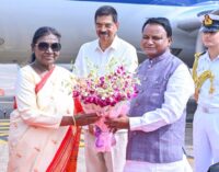 President Murmu begins three-day Odisha visit, receives warm welcome in Bhubaneswar
