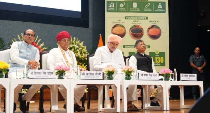 Assam Agriculture Minister Pijush Hazarika Participates in National Conference on AgriStack and Pulses Mission in New Delhi