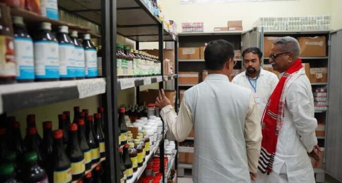 Minister Ashok Singhal Reviews Healthcare System in Majuli