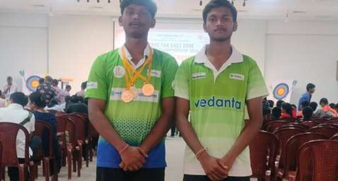 Vedanta Aluminium-Supported Young Archer Wins 3 Gold; Qualifies for CBSE Nationals