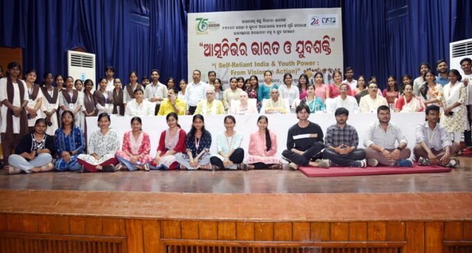 Youth power is the key to building a self-reliant India