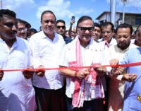 ASSAM CM INAUGURATES INTEGRATED DC OFFICE, CHINAMARA FLYOVER IN JORHAT