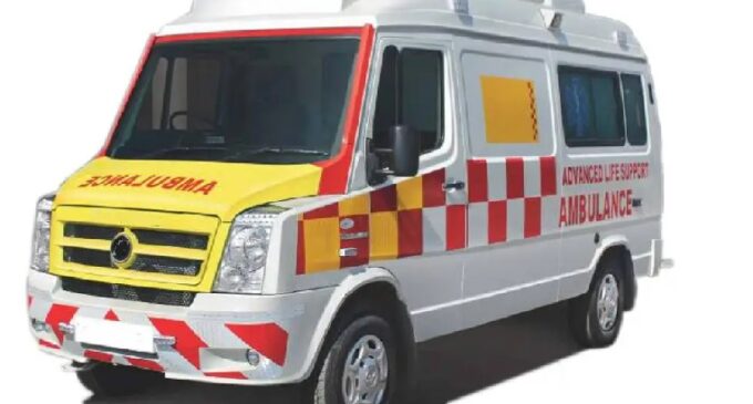 Patient dies after 108 ambulance catches fire in Odisha’s Balasore