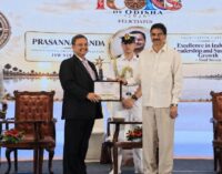 Glory: JSW Steel Odisha Mining Division Business Head Honoured